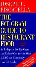 Fat Gram Guide To Restaurant Food