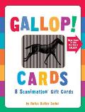 Gallop Cards 8 Scanimation Gift Cards