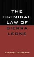 Criminal Law Of Sierra Leone