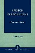 French Prepositions: Forms and Usage