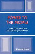 Power to the People: Social Choice and the Populist/Progressive Ideal