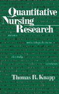 Quantitative Nursing Research