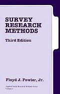 Survey Research Methods 3rd Edition