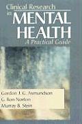 Clinical Research in Mental Health: A Practical Guide