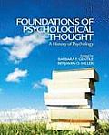 Foundations of Psychological Thought: A History of Psychology