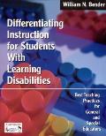 Differentiating Instruction For Students