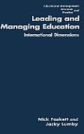 Leading and Managing Education: International Dimensions