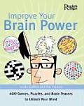 Improve Your Brain Power 400 Games Puzzl