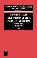 Learning from International Public Management Reform