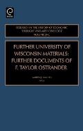 Further University of Wisconsin Materials: Further Documents of F. Taylor Ostrander