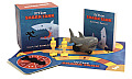 Office Shark Tank: Don't Get Eaten Alive! [With Mechanical Shark, 2-Player Game Pieces and Gameboard and Booklet and Spinner]