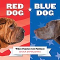 Red Dog Blue Dog Tails That Wag to the Left & the Right