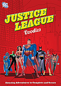 DC Comics Justice League Doodles Amazing Adventures to Complete & Create