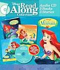 Disney Read Along Little Mermaid Collection With 3 Books