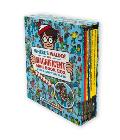Wheres Waldo The Magnificent Mini Boxed Set with Magnifying Glass