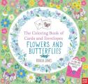 Coloring Book of Cards & Envelopes Flowers & Butterflies