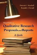 Qualitative Research Proposals & Reports A Guide