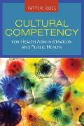 Cultural Competency for Health Administration and Public Health||||CULTURAL COMPETENCY FOR HEALTH ADMIN & PUBLIC HEALTH