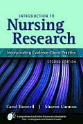 Introduction to Nursing Research Incorporating Evidence Based Practice