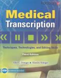 Medical Transcription Techniques Technologies & Editing Skills Includes Cd Rom
