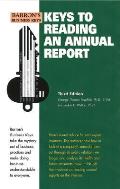 Keys To Reading An Annual Report 3rd Edition