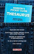 Barrons Pocket Guide Thesaurus 2nd Edition