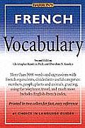 French Vocabulary 2nd Edition
