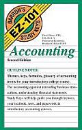 Barrons Ez 101 Study Keys Accounting 2nd Edition