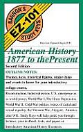 Barrons Ez 101 American History 1877 2nd Edition