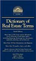 Dictionary Of Real Estate Terms 6th Edition