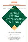 Writing Effective Letters Memos & E mail