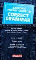 Barrons Pocket Guide To Correct Grammar 4th Edition