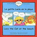 Bilingual Picture Strip Books||||Lucy the Cat at the Beach