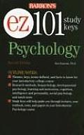 EZ 101 Psychology 2nd Edition
