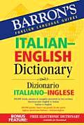Barrons Italian English Dictionary Dizionario Italiano Inglese
