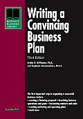 Writing A Convincing Business Plan 3rd Edition