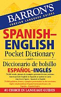 Barrons Spanish English Pocket Dictionary Diccionario de Bolsillo Espanol Ingles