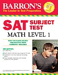 SAT SUBJECT TEST MATH LEVEL 1 3RD EDITION