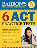 Barrons 6 Act Practice Tests