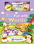Wipe Clean Fun with Words With Pen Wipe Clean Pages & 20 Magnets
