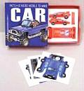 Micro Models Car With Boardbook & Featuring Easy To Make Cardboard Model & Glue Stick