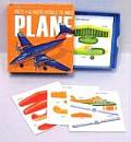 Micro Models Plane With Board Book & Easy To Make Cardboard Model & Glue Stick