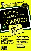 Access 97 for Windows for Dummies Quick Reference