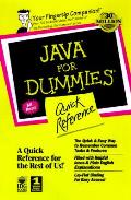 Java Api For Dummies Quick Reference