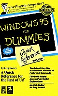 Windows 95 For Dummies Quick Referen 3rd Edition