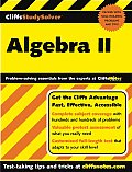 Cliffs Study Solver Algebra II
