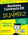 Business Contracts Kit for Dummies With CDROM
