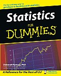 Statistics For Dummies 1st Edition