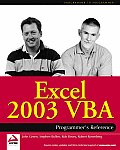 Excel 2003 VBA Programmers Reference