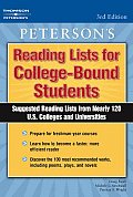 Reading Lists For College Bound Stu 3rd Edition